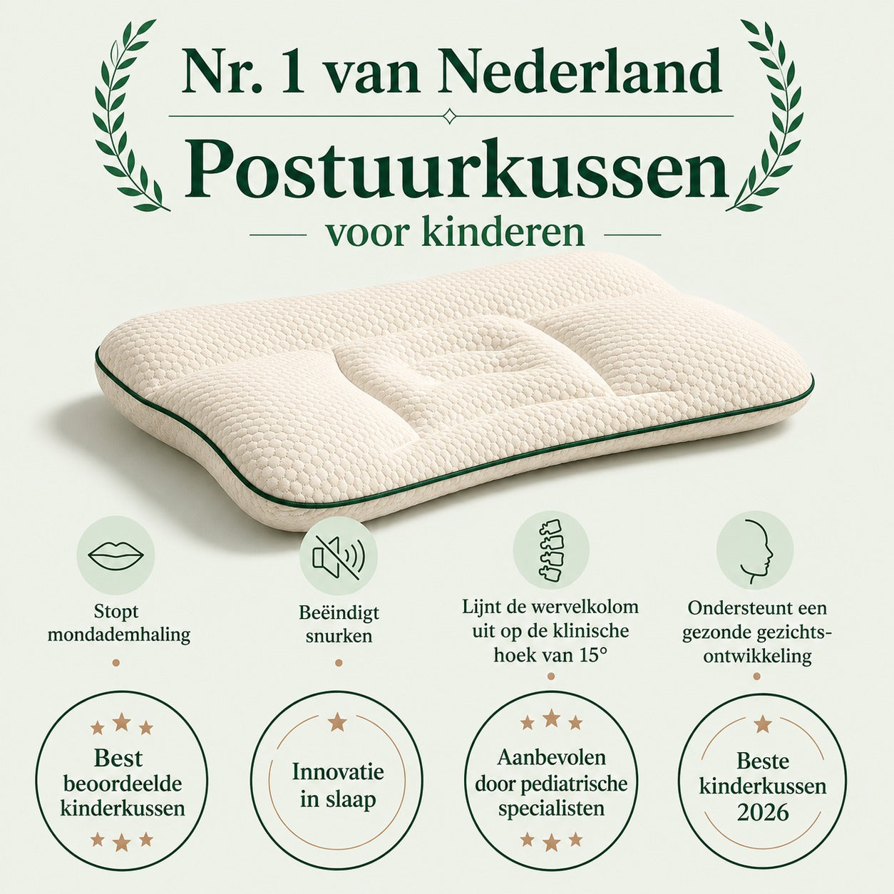 Calmnest Postuur Kussen voor Kinderen